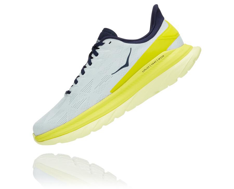 Hoka One One Løbesko Herre - Mach 4 - Hvide - 970864PDM